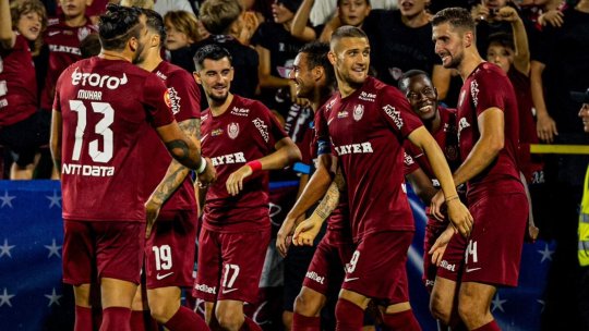 Fotbal: CFR Cluj s-a calificat în play-off-ul Conference League