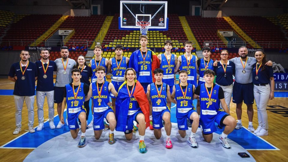 Baschet masculin: România, argint la Campionatul European - FIBA U16