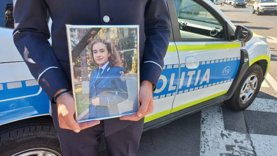 Moment de reculegere pentru polițista moartă la datorie