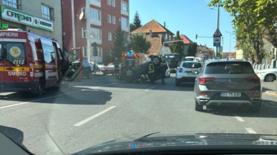 Accident cu victimă, lângă Spitalul Mârzescu