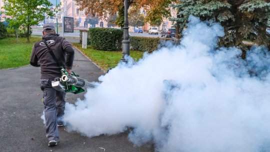 O nouă etapă de dezinsecție împotriva țânțarilor și căpușelor