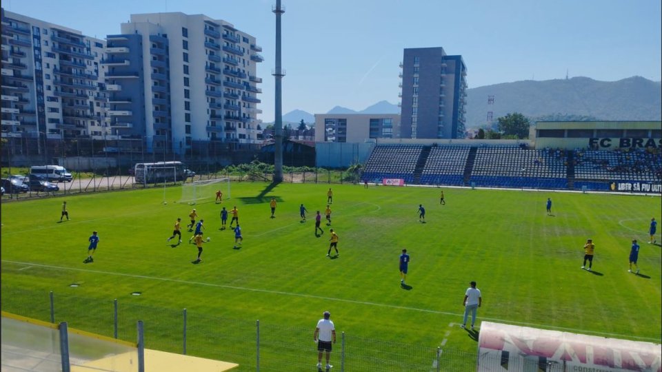 SR Brașov, victorie în amicalul cu Petrolul II