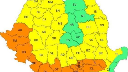 ANM: Caniculă şi disconfort termic accentuat în aproape toată ţara