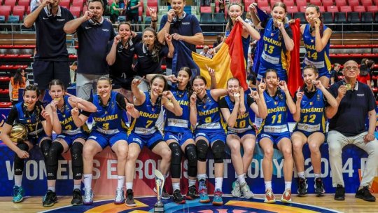 Baschet feminin: România a câștigat Campionatul European - EuroBasket U16, Divizia B