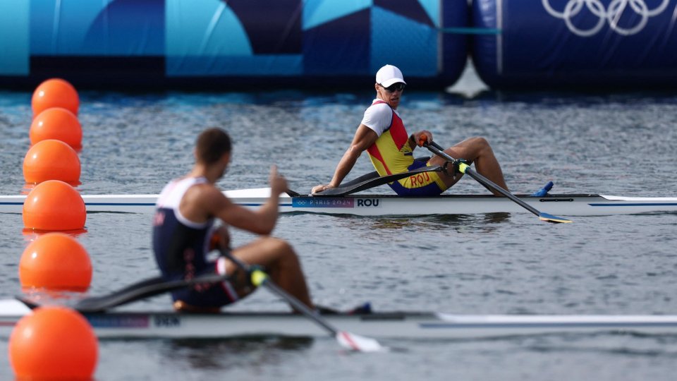 PARIS 2024 - Canotaj: Mihai Chiruţă a câştigat finala B la simplu vâsle
