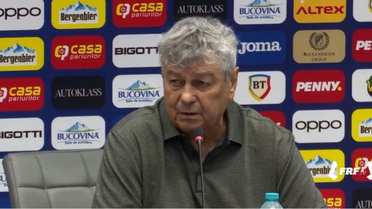 Fotbal: Mircea Lucescu a anunțat lotul pentru meciurile cu Lituania și Kosovo