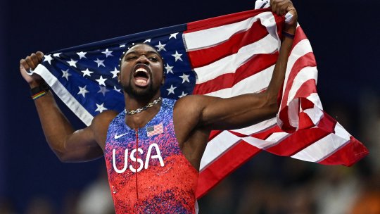 PARIS 2024 - Atletism: Noah Lyles a câştigat proba regină a atletismului pentru doar 5 miimi de secundă