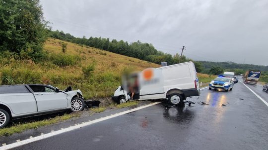 Accident pe DN1, între Perșani si Vlădeni