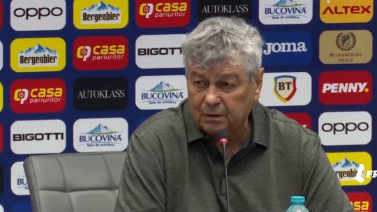 Mircea Lucescu, noul selecționer al Naționalei României, prezentat oficial
