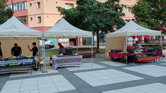Târguri volante, la Brașov, în luna august
