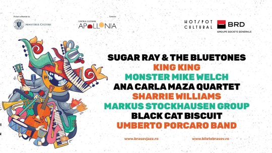Brașov Jazz&Blues Festival, între 15 și 18 august