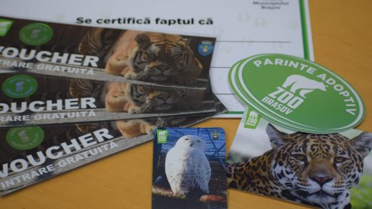 Programul de adopții de la Zoo Brașov a ajuns la Părintele Adoptiv cu numărul 100