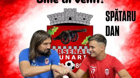 Fotbal. Dan Spătaru a semnat cu CS Tunari