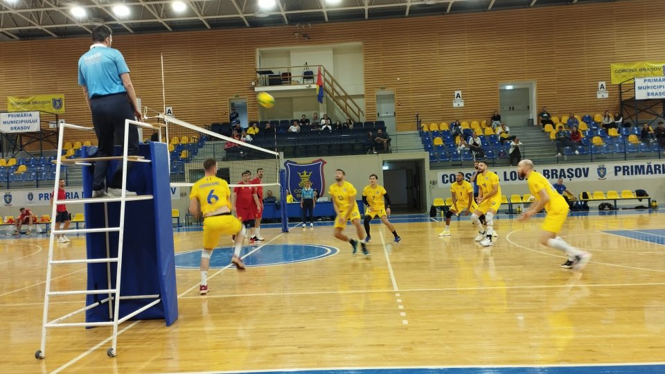 Volei. Corona Brașov, victorie în ultimul amical