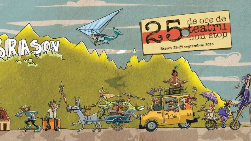 S-au pus în vânzare biletele pentru Festivalul "25 de ore de teatru non-stop"