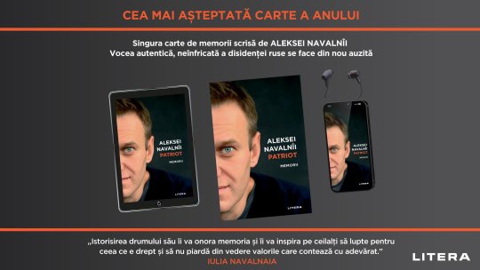 Cartea scrisă de Aleksei Navalnîi va fi publicată în limba română