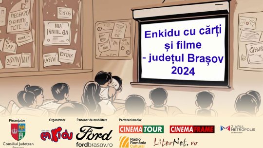 ”Endiku cu cărți și filme” se întoarce și anul acesta în școlile din județul Brașov!