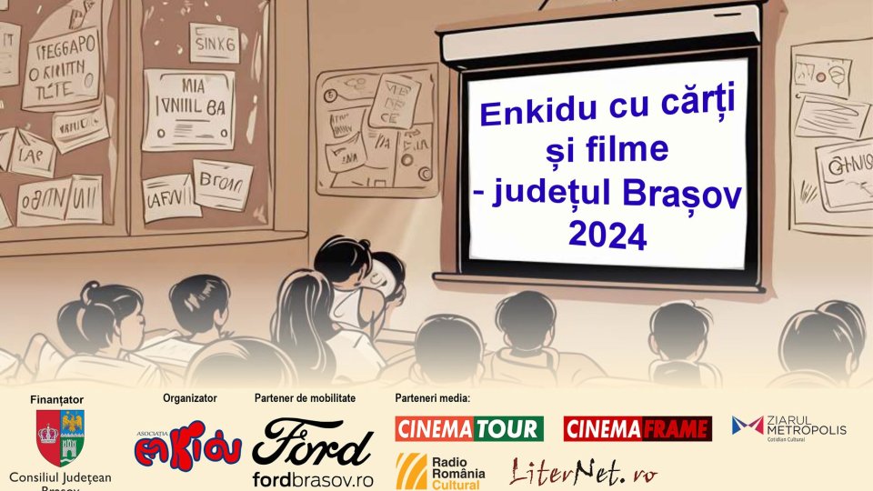 ”Endiku cu cărți și filme” se întoarce și anul acesta în școlile din județul Brașov!