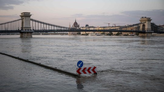 Alertă în Ungaria! Debitul Dunării crește zilnic. Autoritățile române dau asigurări că nu există pericolul unor viituri