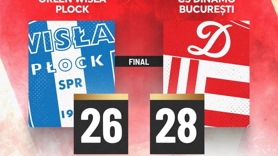 Handbal: Dinamo o învinge pe Wisla Plock, în Liga Campionilor