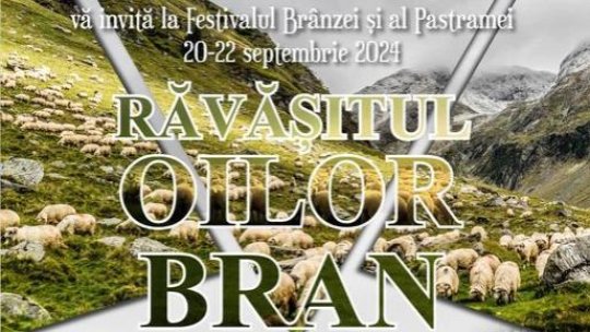 Festivalul „Brânzei și al Pastramei – Răvășitul Oilor” continuă astăzi la Bran