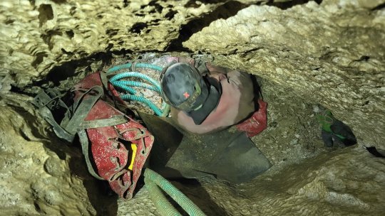 Recordul de adâncime din România a fost stabilit la Avenul de sub Vârful Grind