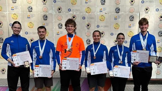 Tir sportiv: 6 medalii pentru CSU Brașov