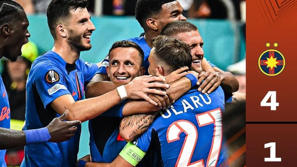 Fotbal: FCSB, victorie la scor în prima etapă din Europa League