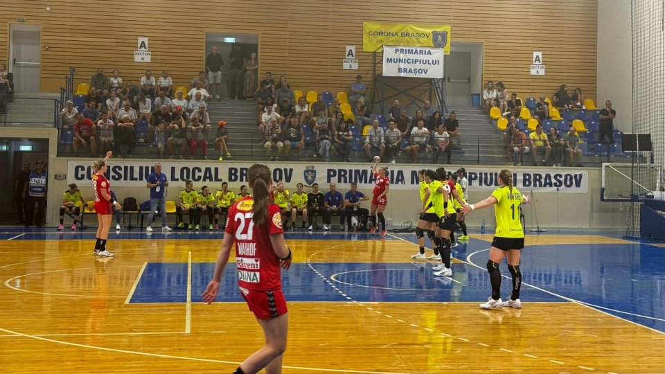 Handbal: Corona Brașov a reușit prima victorie în acest sezon din Liga Florilor