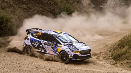 Raliu: Norbert și Francesca Maior continuă să conducă Raliului Acropole