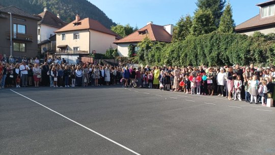 Primul clopoțel al anului școlar 2024-2025 a sunat în această dimineață