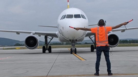 Discuții cu Transavia pentru zboruri de pe Aeroportul Internațional Brașov-Ghimbav