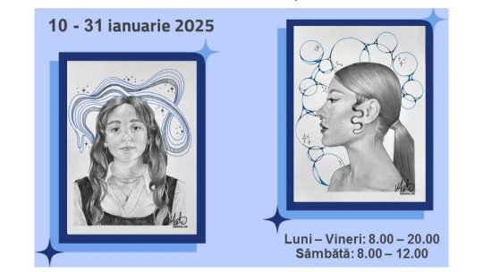 “Realism în tonuri”- prima expoziție de grafică a anului de la Biblioteca Județeană Brașov!