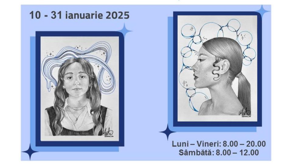 “Realism în tonuri”- prima expoziție de grafică a anului de la Biblioteca Județeană Brașov!