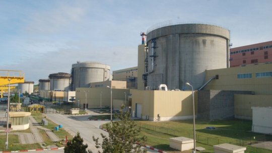 Fum la etajul 1 al unei clădiri administrative din cadrul Centralei nuclearelectrice Cernavodă