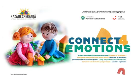 Asociația Rază de Speranță lansează proiectul „Connect4Emotions”
