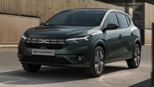 Dacia Sandero, cel mai vândut automobil din Europa în 2024