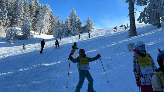 Cel mai mare domeniu schiabil din țară este arhiplin în prima minivacanță din an