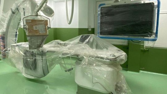 Angiograf de ultimă generaţie, la Spitalul Județean