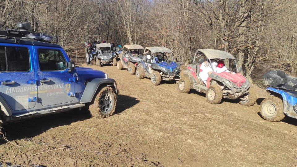 Noi amenzi pentru petrecăreții pe ATV-uri