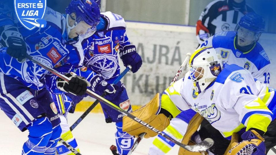 Hochei: Corona Brașov, victorie în Erste Liga