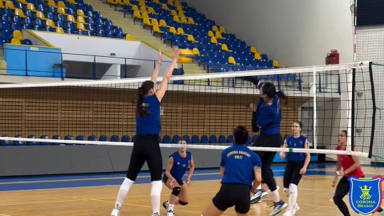 Volei. Fetele de la Corona Brașov, în linie dreaptă cu pregătirile pentru startul noului sezon