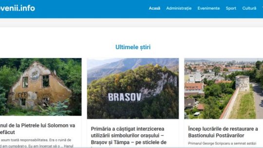 Site de știri pentru informarea brașovenilor