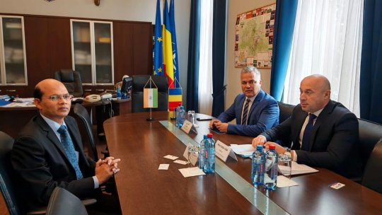 Noul ambasador al Indiei în România, în vizită la Brașov