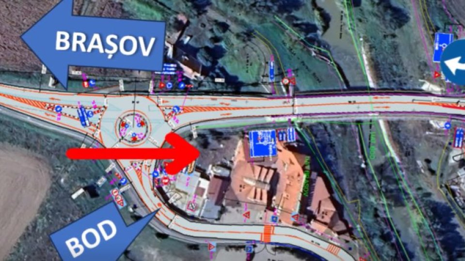Au început lucrările la intersecția „Hanul din Ardeal”