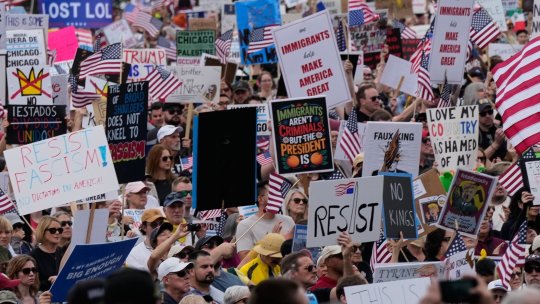 "No Kings"  împotriva lui Donald Trump