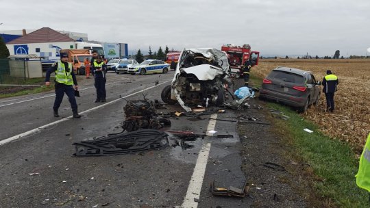 Accident mortal pe DN13, lângă Feldioara