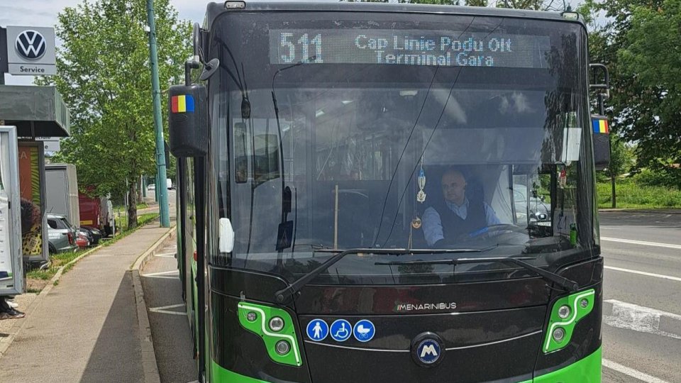 Autobuzele RAT 511 vor avea întârzieri