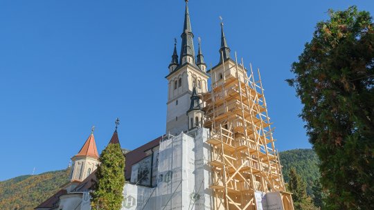 VIDEO Continuă lucrările de restaurare la Biserica „Sf. Nicolae” din Șchei