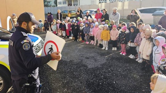 Polițiștii brașoveni au participat la activitățile organizate în "Săptămâna Altfel"